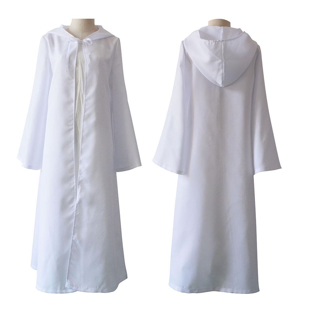 Hot Selling Grim Reaper & Medieval Halloween Cloaks for Adults and Children S белый