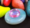 8.00 Carat Valentine Big Sale Oval Shape Pink Sapphire Certified Sri Lanka Gemstone SN110
