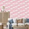 Sleeping Clouds, Hearts and Stars Wallpaper for Living Room and Bedroom 50x1000