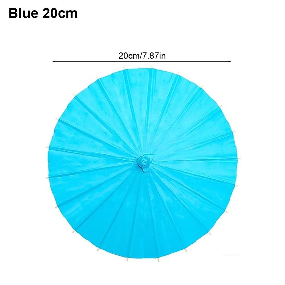 1Pcs Colored Paper Umbrella Photography Prop  for Baby Shower Anniversary Wedding Birthday