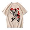 Chainsaw Unisex T Shirt Unisex EU Unisexga Cartoon Pochita Tshirt Japanese Anime Makima Harajuku Graphic Tees Clothing Tops Tshirt