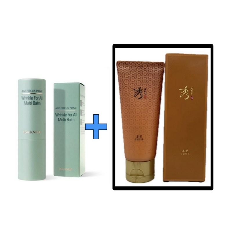 Isa Knox Age Focus Prime Wrinkle For All Multi Balm 7g + Sooryehan Foam 100ml, 100ml