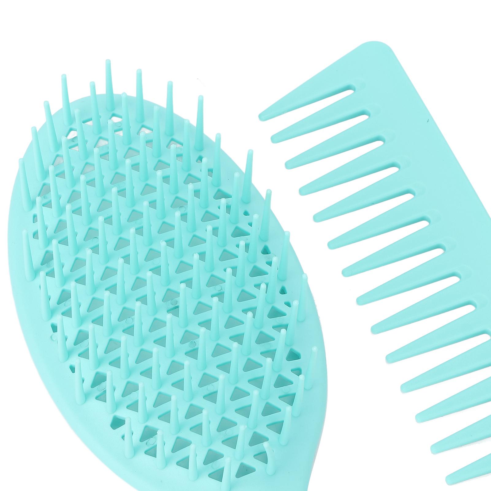 

4pcs Hair Comb Set Home Salon Travel Portable Detangling Hair Brush Tail Comb Styling Tool for Men Women