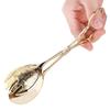 Zinc Alloy Buffet Clamps Long Handle Food Serving Tongs Lightweight Pastry Tongs Salad Serving