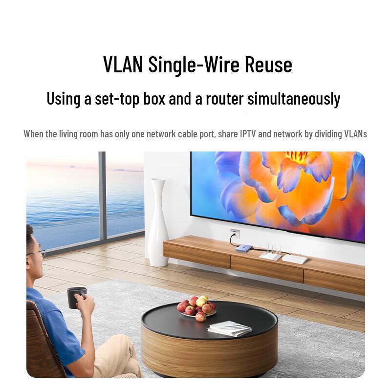 Ugreen 15811 5-Port 2.5G Web Smart Switch with 10G SFP+ Port