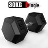 Shiyi Hexagonal Rubber Coated Cast Iron Dumbbell