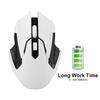 Optical 1200DPI Wireless Gaming Mouse Comfortable Grasp No Delay 2.4G Wireless Mouse - Black