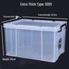 Large Transparent Handheld Food-Grade Storage Box