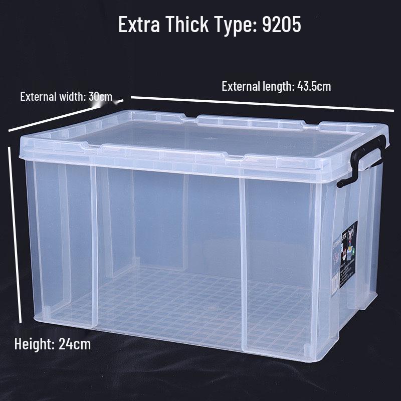 Large Transparent Handheld Food-Grade Storage Box