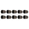 10pcs Vintage Bronze Finger Protectors Metal Thimbles Quilting Thimbles Sewing Tools  For Home Use