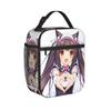 Chocola Smile Rouge Isoliertasche für das Mittagessen Anime Nekopara Kawaii Lunchbox Thermosack Tragetasche Lunchbox Strand Picknick Mädchen Junge