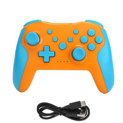 Manette de jeu sans fil Bluetooth 6 axes Double vibration Accessoire manette de jeu pour Switch