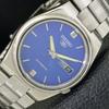 GENUINE VINTAGE SEIKO 5 AUTOMATIC 7009A JAPAN MENS BLUE DIAL WATCH A701673-5 R206c-a701673