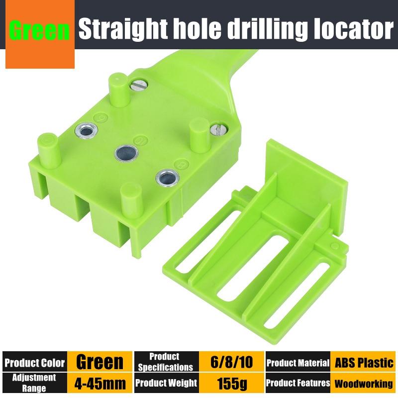 Woodworking Punch Locator Carpenter Tools Hand Tools 6/8/10mm Drill Bit Hole Puncher For Cross Dowel Drill Jig Accessories