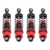 4Pcs RC Shock Absorber Aluminum Alloy Lightweight 1 10 Remote Control Cars RC Shock Damper 70mm Red