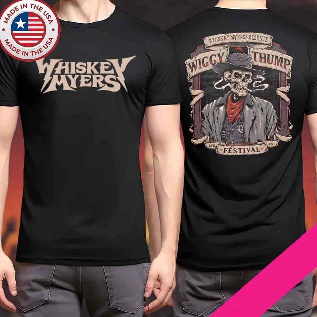 Whiskey Myers Wiggy Thump Festival 2026 Unisex T-Shirt XXXL