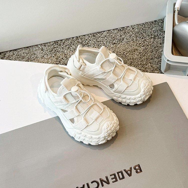 Children's bag head sandals summer new boys fashion hollow breathable durian sole sports shoes girls anti-kick beach shoes