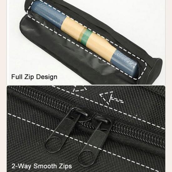 Yoga Mat Bag for Gym Travel & Sports Adjustable Strap & Wear Resistant