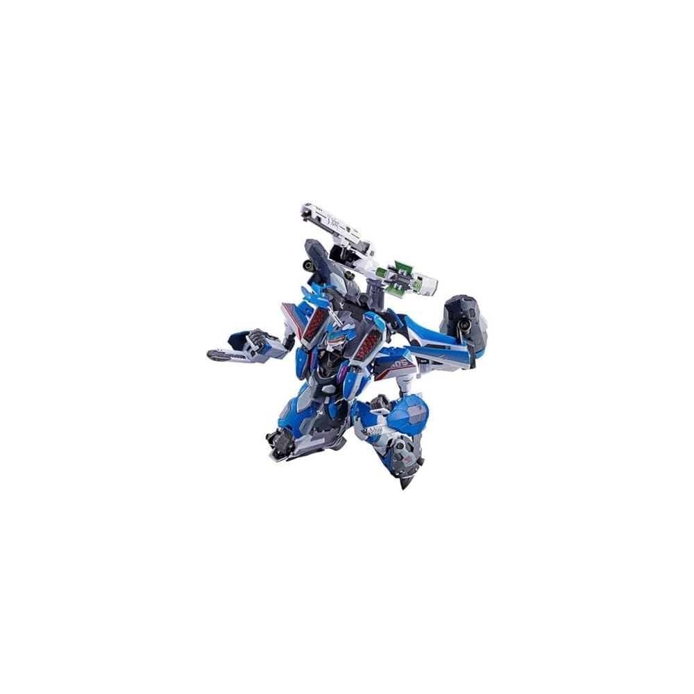 

TAMASHII NATIONS DX Chogokin Macross Delta VF-31J Super Valkyrie Hayate Immelmann Figure 260mm PVC ABS Diecast Painted Action Figure