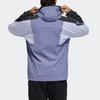 adidas Jackets Men's Purple Hooded Moderate Other H40226