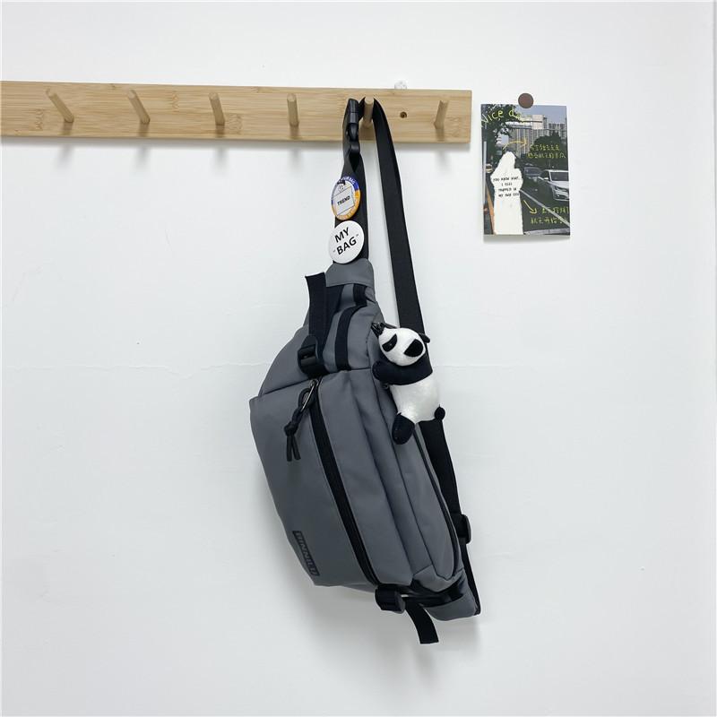 Neue Einfache Brusttasche Herren Freizeit Trend Sport Studenten Umhängetasche Joker Messenger Bag Damen Handy Herren Geldbörse