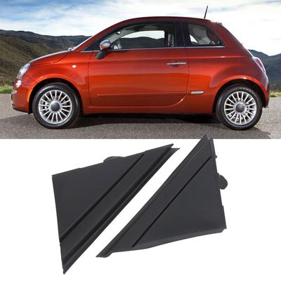 Door Mirror Flag Cover Door Side Mirror Flag Molding Black Decoration 1SH16KX7AA Left Right Resistant for Vehicles