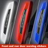 AABIA1 For Benz 4PCS Car Rearview Mirror Reflector Stickers Warning Anti-collision Reflective Strips AMG CLA CLS C180 C200 W204 W205