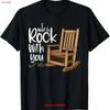 Grandma Grandpa I Want To Rock With You Rocking Chair T Shirt Vintage Washed Breathable Designer Clothes Fashion Comfortable