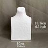 Jewelry Bust Display Holder Organizer Tabletop Home Ornament Retail Store Stable Elegant