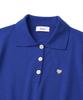 KNITTED (W) Basic Essential Washable Collared Knit Cobalt Blue
