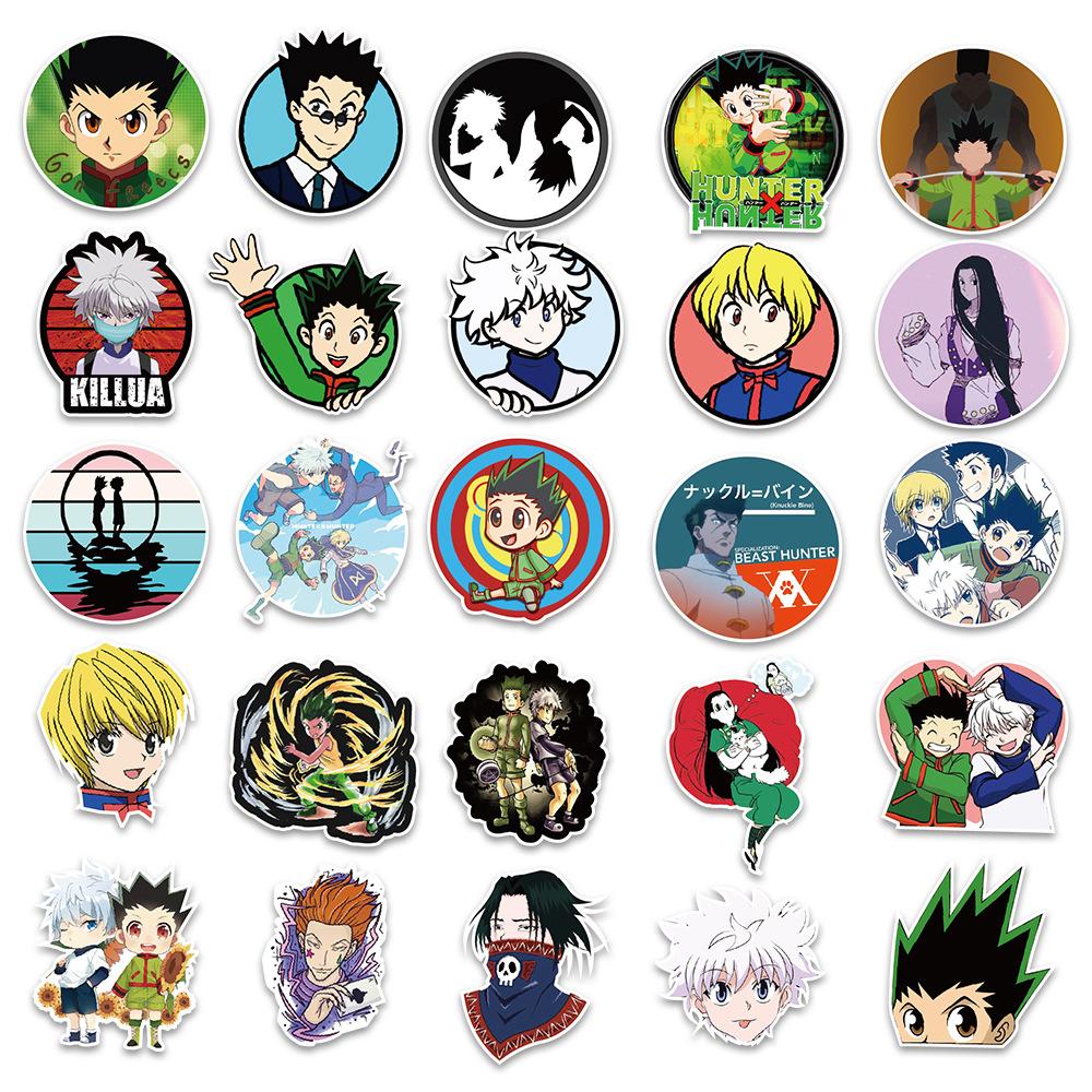 100 Full-time Hunter Graffiti Stickers Car Refrigerator Skateboard Dead Fly No Cup Stickers Waterproof