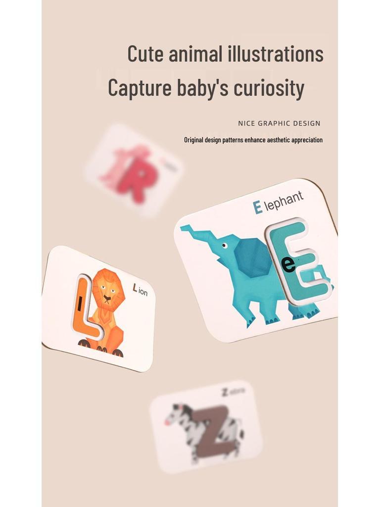 Little Migratory Birds: Number & Letter Matching Puzzle for Kids