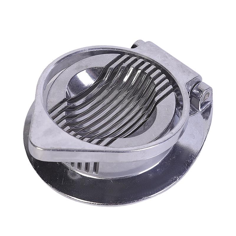 Aluminum Alloy Egg & Ham Slicer - Dual Kitchen Tool for Effortless Slicing
