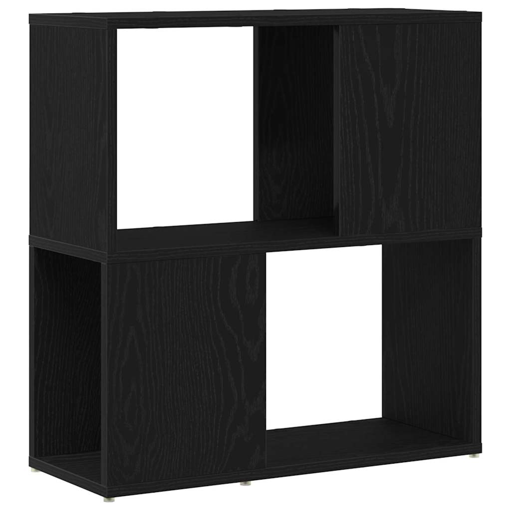 TV Cabinet Set Black 60 x 24 x 63 cm Particleboard