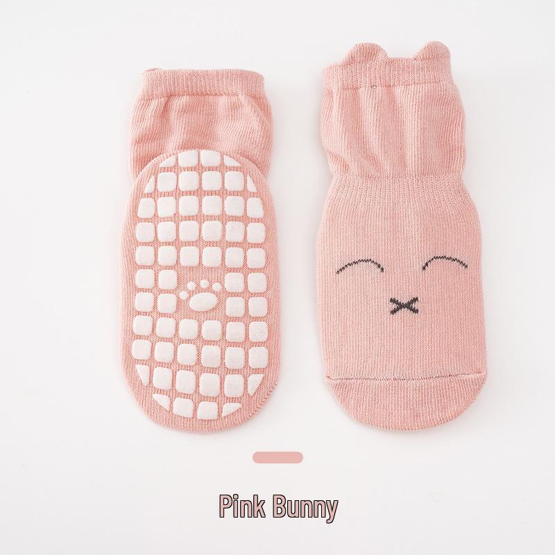 25 Pairs of New Spring Cartoon Dot Baby & Toddler Combed Cotton Socks