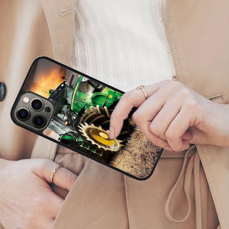 

Хит продаж Универсальный Трактор Магнитный Чехол для Телефона Для APPLE iPhone 17 Air 16 14 13 12 Pro Max 15 Plus Беспроводная Обложка MagSafe iPhone 14
