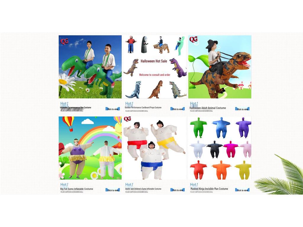 Halloween T-Rex aufblasbares Kostüm für Erwachsene & Kinder - Dinosaurier Cosplay Anzug