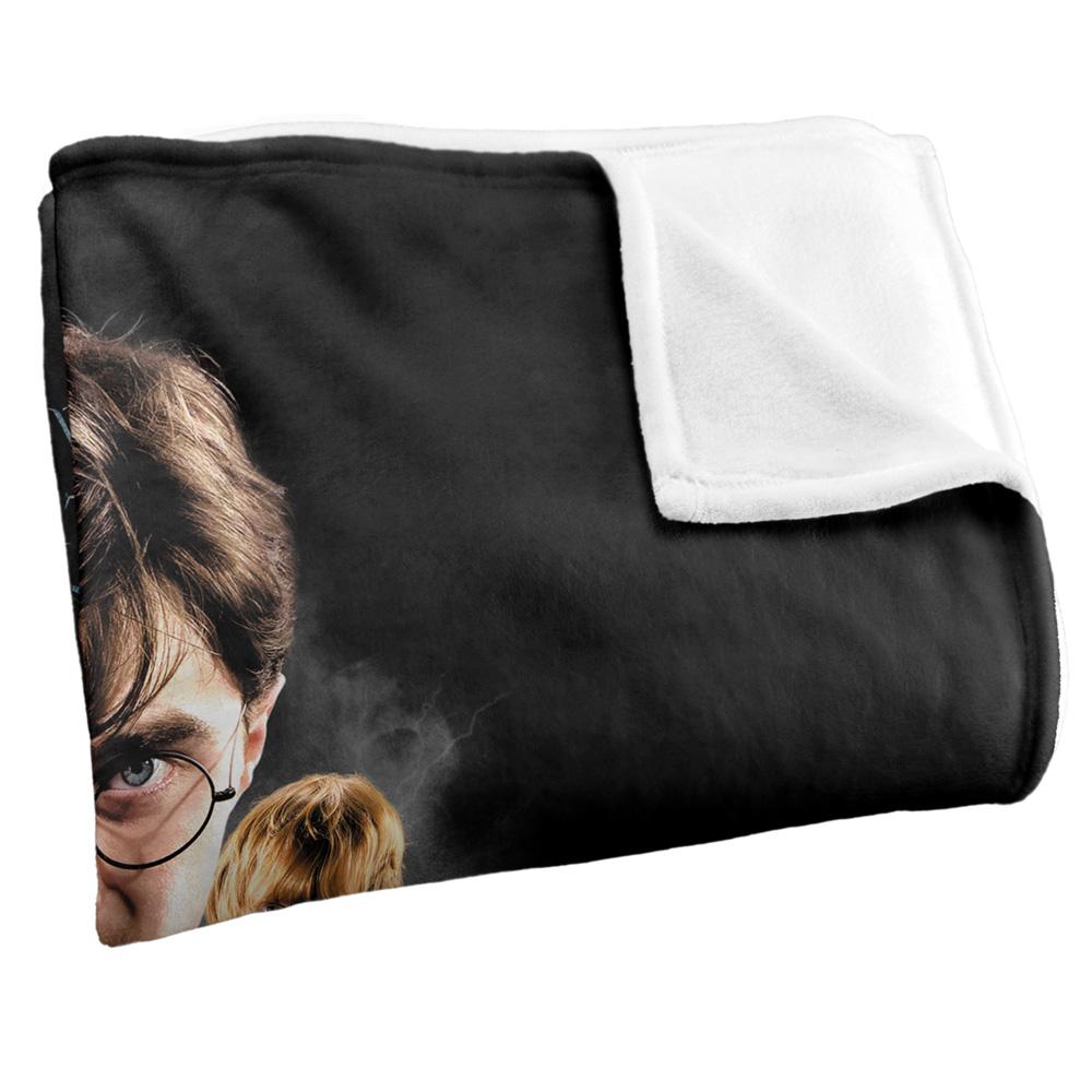 Harry Potter And The Deathly Hallows Silky Cast Supersoft Blanket