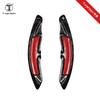 True Carbon Fiber Steering Wheel Paddle Shifters for Panamera, Macan, 911, Cayenne - T-Carbon