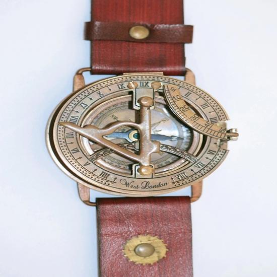 Hand Watch Compass, Men's Bracelet Leather Compass Watch, Perfect For Adventures, Gift for him, Birthday, Gift for my son