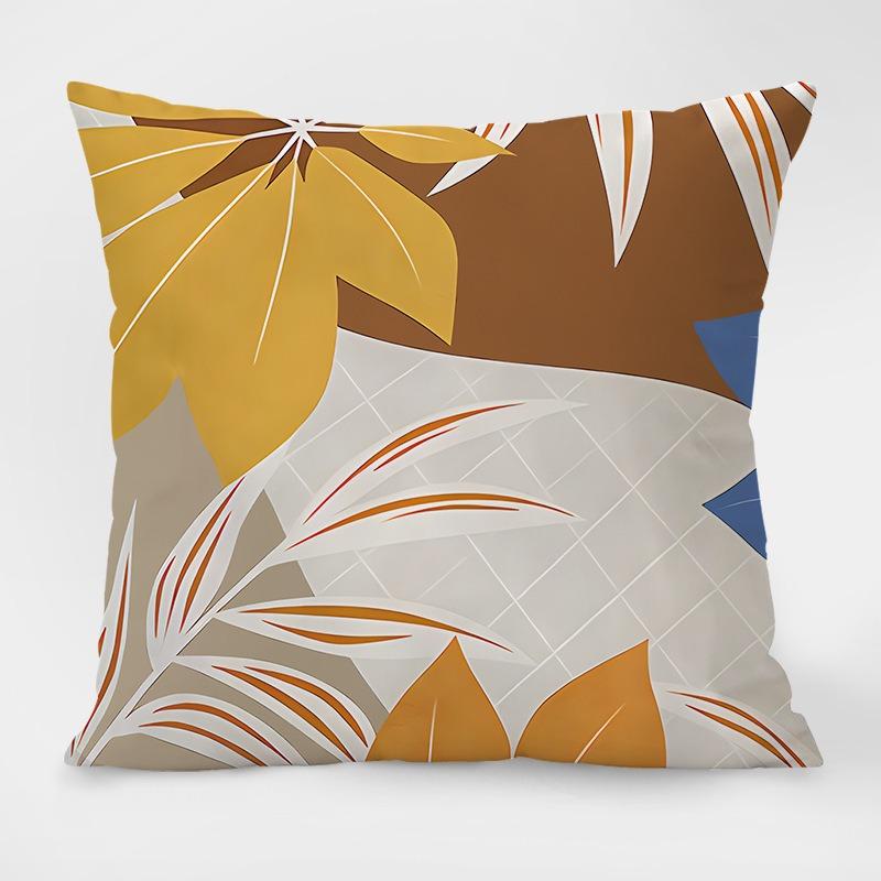 

Легкая роскошная декоративная наволочка с рисунком животных и цветов для гостиной, спальни, квадратная наволочка для подушки 40x40cm