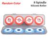 1Pcs Closed Fishing Main Line Box 2-6 Spindle Line Storage Box  Fishing Accessories