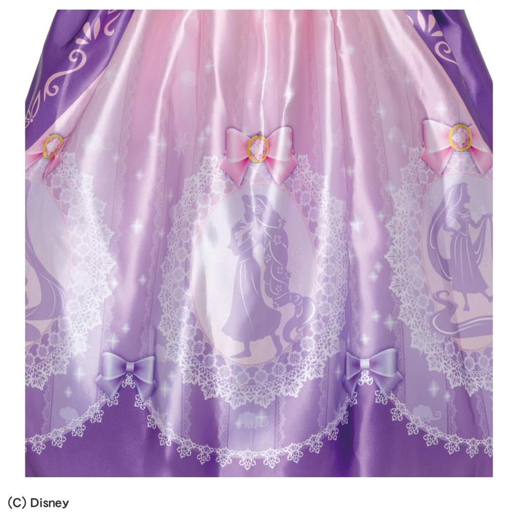 TAKARA TOMY Domestic Disney Princess Sparkling Fantasy Dress Deluxe Set Rapunzel [Official Product]