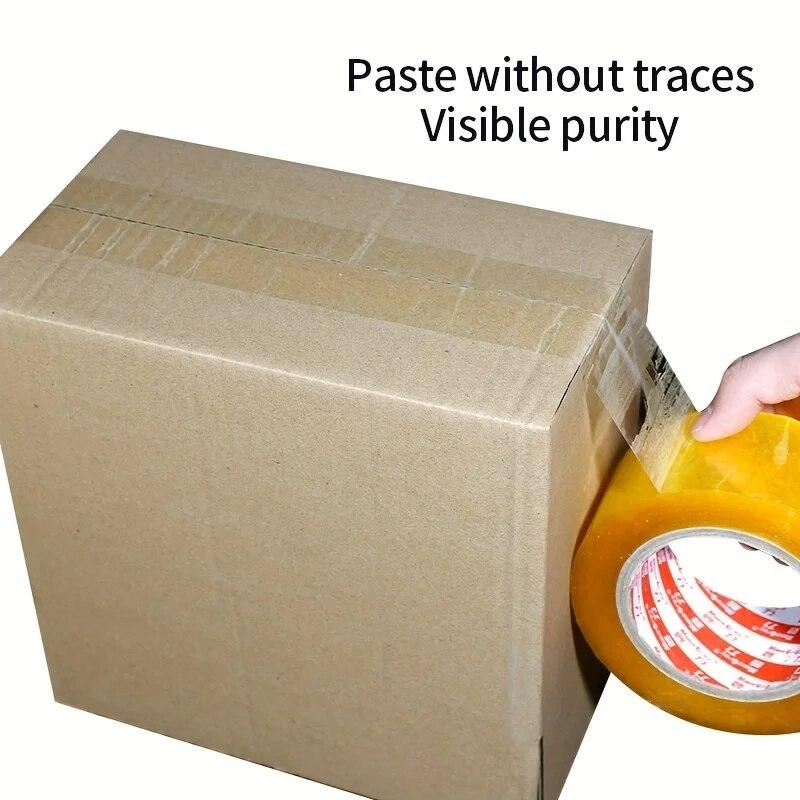 Viscosity Clear Adhesive Tape Box Carton Sealing Packing Tape DIY Mounting Fixing Tape Clear Adhesive Tape