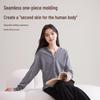 Xiangying Women's Hooded Full-Zip Knit Cardigan