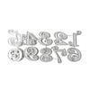 Carbon Steel Die Cut Number Cutting Dies Scrapbooking Embossing Stencils for Scrapbooking Card Making Packaging