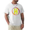 The Letter H Tshirt Fashion Casual Short Sleeve Tshirt