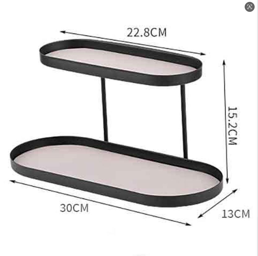 Креативная кованая многоуровневая полка в стиле Instagram, декор для прихожей