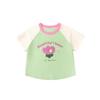 Dudu Home Girls' Cartoon Short Sleeve T-Shirt
