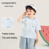 Kaka Panda Baby Cool Touch Patchwork T-Shirt